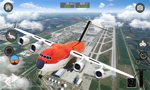 飞行员飞机模拟驾驶截图1