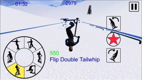 山地自由式雪地滑板车截图2